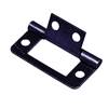 4 CHARNIERES PLATES ACIER BRUNI 38 x 20 mm