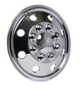 CACHES JANTES ABS PLASTIQUE CHROME BRILLANT 15