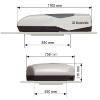 CLIMATISEUR DE TOIT AVEC DOME PANORAMIQUE - FreshLight 2200 - DOMETIC