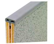 PROFIL CHANT ANTI CHOC 15mm - GRIS MOYEN - rouleau de 5m