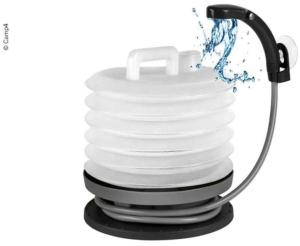 DOUCHE DE CAMPING PLIABLE 10L