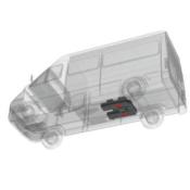 RESERVOIR EAUX USEES 100L SOUS CHASSIS pour DUCATO APRES 2006