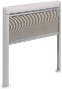 CASSETTE DOMETIC DB3H PLISSÉE + MOUSTIQUAIRE 985x700 mm