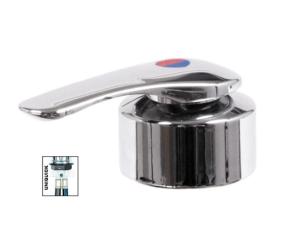 MITIGEUR DE DOUCHE TWIST CHROME / RACCORD UNIQUICK 12mm