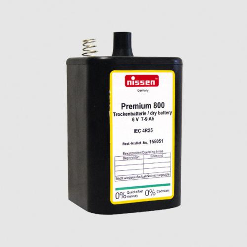 BLOC BATTERIE 4R25 Pile 6V - 9Amp 