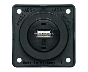 PRISE USB 5V / 3A BERKER INTEGRO - GRIS ANTHRACITE