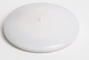 APPLIQUE PLAFONNIER BLANC OPALE A LED ROND avec Interrupteur 75mm 