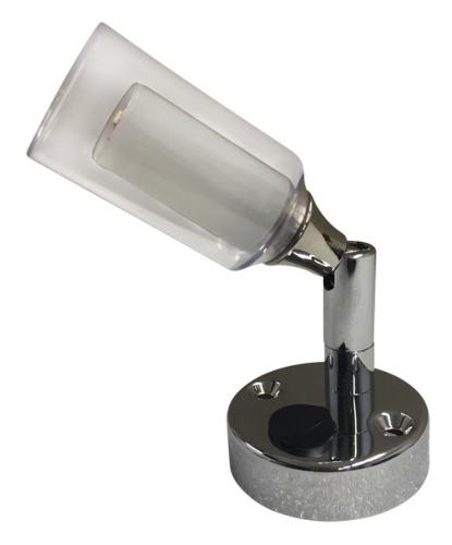 LUMNIAIRE A LEDS 1W 12V ACRYL avec interrupteur 
