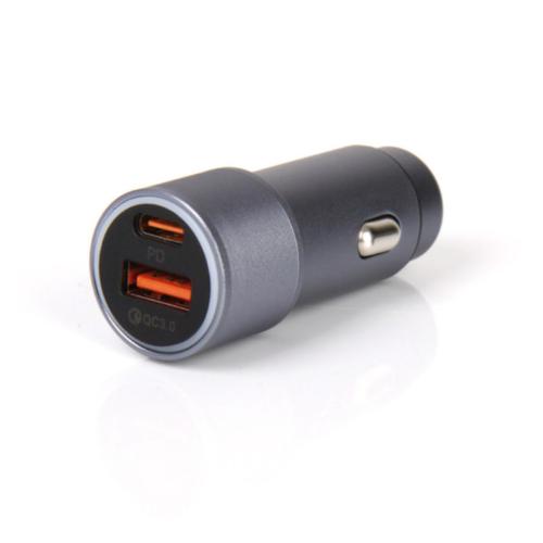 ADAPTATEUR ALLUME CIGARE 12V AVEC PRISE USB-A et USB-C