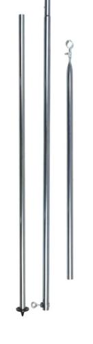 BARRE ANTI-TEMPETE POUR ARMATURE AUVENT ACIER 170-250cm Ø22mm