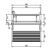 MARCHEPIED THULE Single Step V10 Manuel 550 Aluminium 