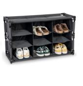 MEUBLE À CHAUSSURES 9 COMPARTIMENTS