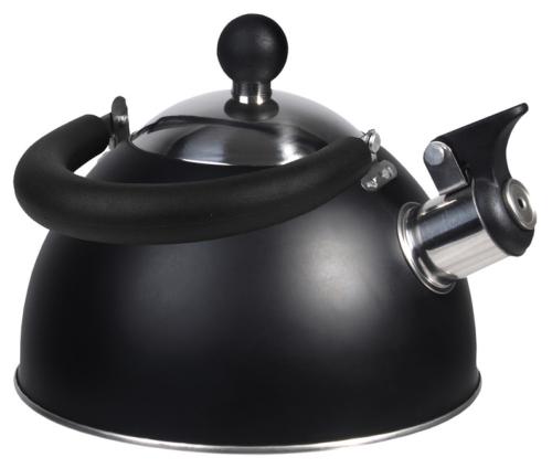 BOUILLOIRE INOX NOIRE CHIARA 1.5L