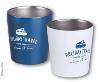 LOT DE 2 TASSES INOX 220ml HOLIDAY TRAVEL