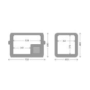 GLACIERE / CONGELATEUR A COMPRESSION DOMETIC CFX5 55