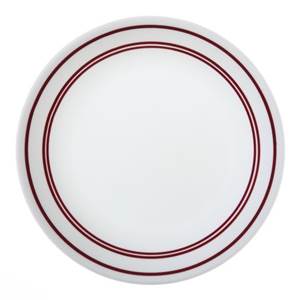 ASSIETTE RONDE 17 CM CORELLE - CAFE RED