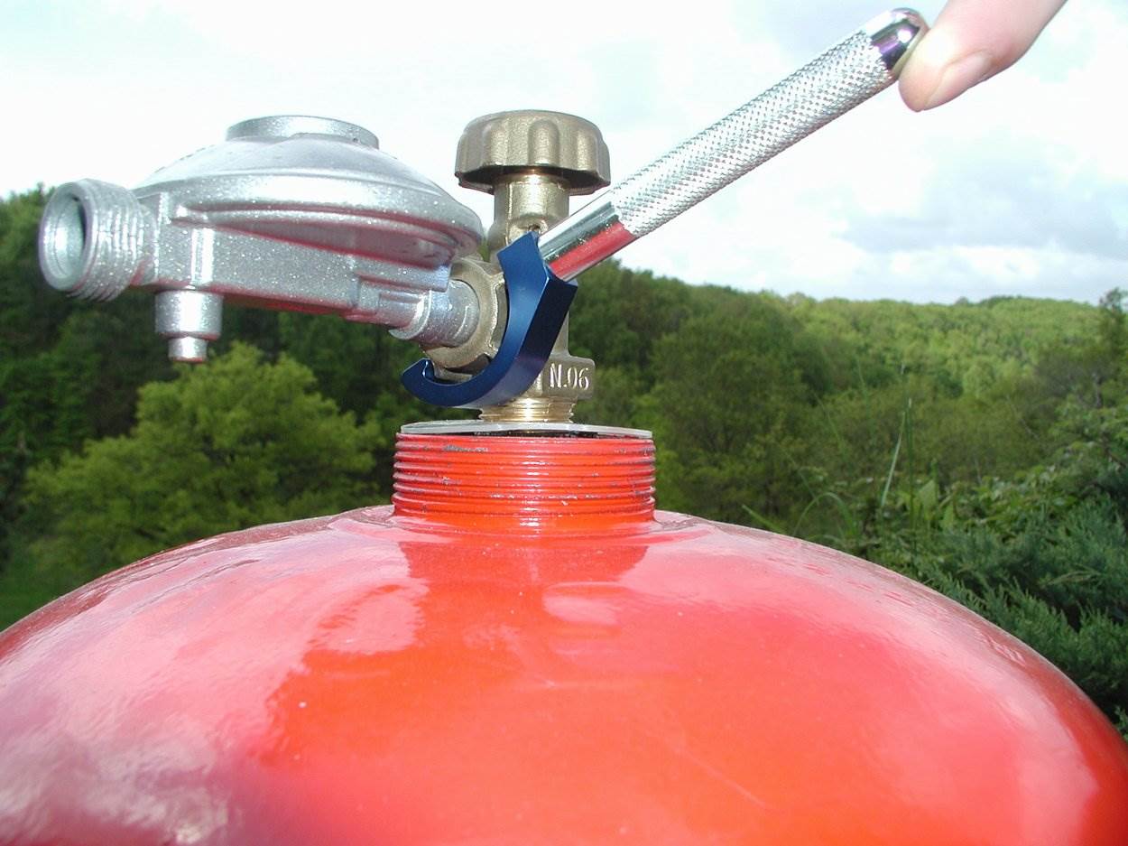 Bouteille gaz cylindre combinaison clé & porte-clés df drop forged