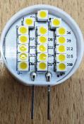 AMPOULE 18 LEDS BLANC CHAUD G4 1W 45 LUMEN
