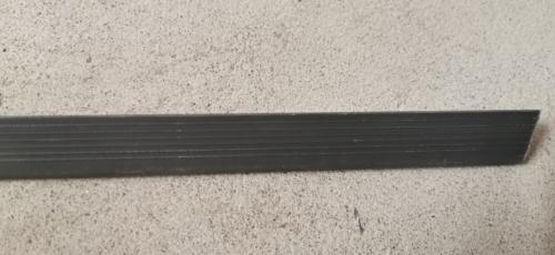 Baguette plastique de fixation de toile sur véhicule - 2 m
