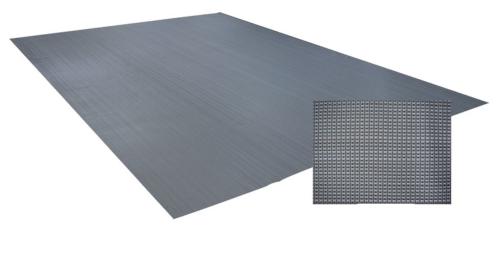 TAPIS DE SOL VILLA SOFT DELUXE 480gr/m² GRIS - 300x250cm 