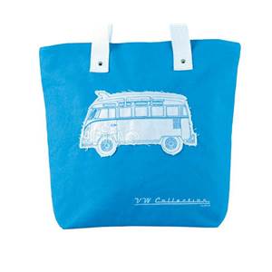 SAC SHOPPER CANVAS VW COLLECTION COLORIS BLEU