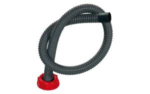 KIT ÉVACUATION BOUCHON DIN61 + FLEXIBLE 1 MÈTRE