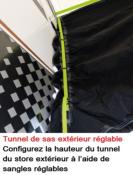 AUVENT INDEPENDANT GONFLABLE KAMPA DRIVEAWAY - Rally AIR Pro 330 DA - 330x250+90cm hauteur 220-300cm 