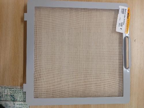 CADRE AVEC MOUSTIQUAIRE-POUR MPK VISO VENT S ECO 28x28 - GRIS