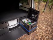 AMENAGEMENT AMOVIBLE REIMO CampingBox VW spéciale pour Van - 119x62 x H 45 cm 