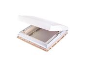 LANTERNEAU THULE VENT MANUEL 40 X 40 CM A MANIVELLE (BLANC OPAQUE) 