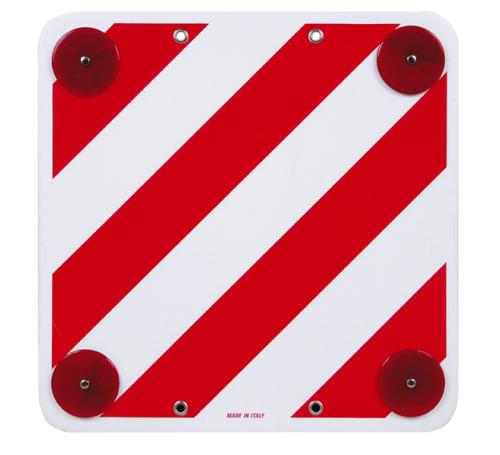 PLAQUE DE SIGNALISATION ARRIERE CEE PLASTIC SIGNAL