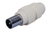 FICHE COAXIALE  MALE A CABLER ø9.5 mm
