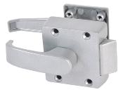 SERRURE DE PORTE METALLIQUE 66 mm x 46 mm CARALOC