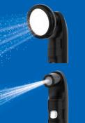 DOUCHETTE DE CAMPING NOIRE RECHARGEABLE CARBEST