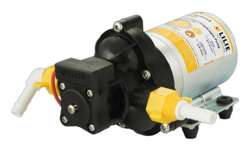 POMPE AUTO À MEMBRANE LILIE SHURFLO  CLASSIC SÉRIE BLANCHE/JAUNE 7L/min 12V - 1.4bar