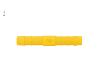 LOT DE 2 RACCORD DROIT POUR TUYAU 10mm - JAUNE