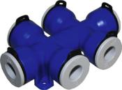 RACCORD UNIQUICK 6 ENTRÉES FEMELLE 12MM