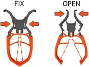 Pince FIXCLIP, jeu de 6 pinces 