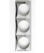 CADRE DE FINITION TRIPLE BERKER INTEGRO CHROME BRILLANT