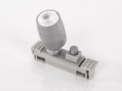 SPOT LED ARGENTE 1W AVEC INTERRUPTEUR POUR SYSTEME DE RAIL ELECTRIQUE 832785/832786