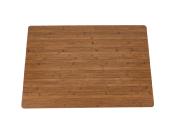 TABLE TJORN 100x68 PLATEAU IMITATION BOIS, ARMATURE ALU NOIRE