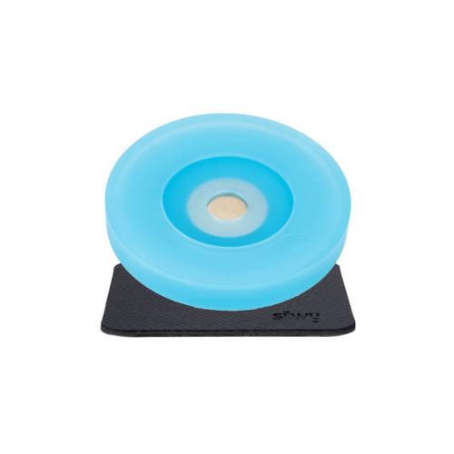 CAPUCHON DE VERRE À PIED MAGNETIQUESNANO-GEL-PAD BLEU SILWY®