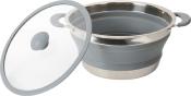 Casserole pliable Volcano - 2,6 l - gris 