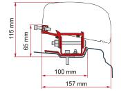 ADAPTATEUR FIAMMA POUR F40van Renault Trafic L1 APRES 2014  