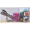 TAGRE DE RANGEMENT CHROME 28 x 10 x 9,5 cm