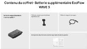 BATTERIE ENFICHABLE POUR CLIMATISEUR ECOFLOW WAVE 2/3