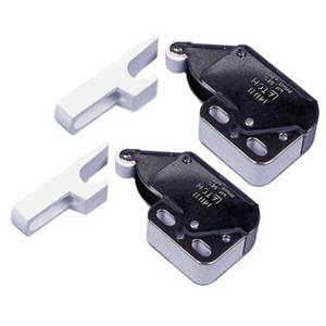 MINI LATCH - BLOCAGE AUTOMATIQUE PORTE X 2