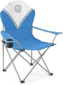 LOT DE 2 CHAISES VW COLLECTION : 1 BLEUE + 1 ROUGE