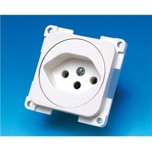 PRISE SUISSE 250V/10A PRESTO - BLANC