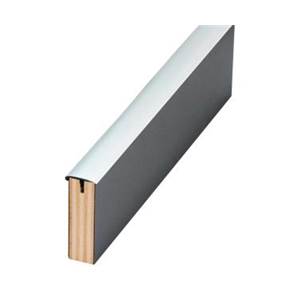 PROFIL T AVEC NEZ 15MM ARGENTE - ROULEAU DE 40m